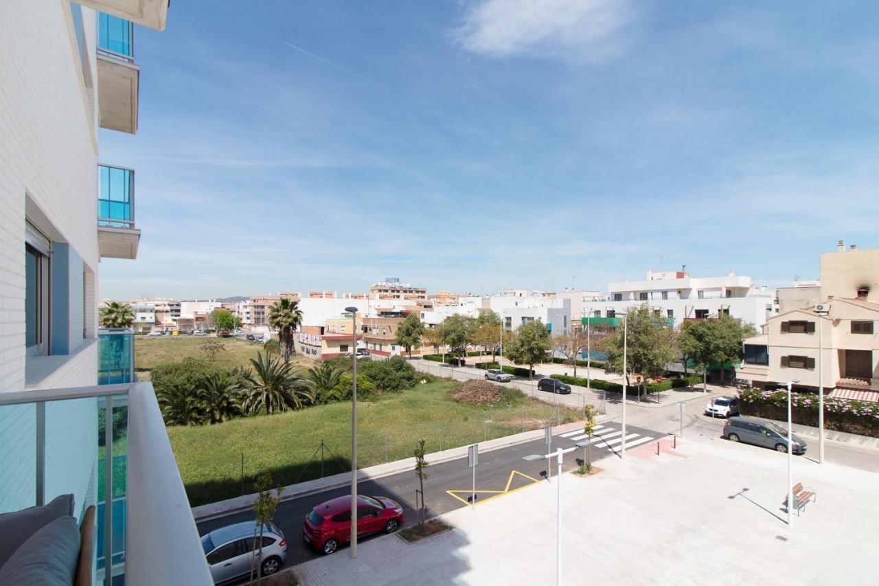 Global Properties, Moderno Apartamento A 3 Minutos De La Playa Sagunto Eksteriør bilde